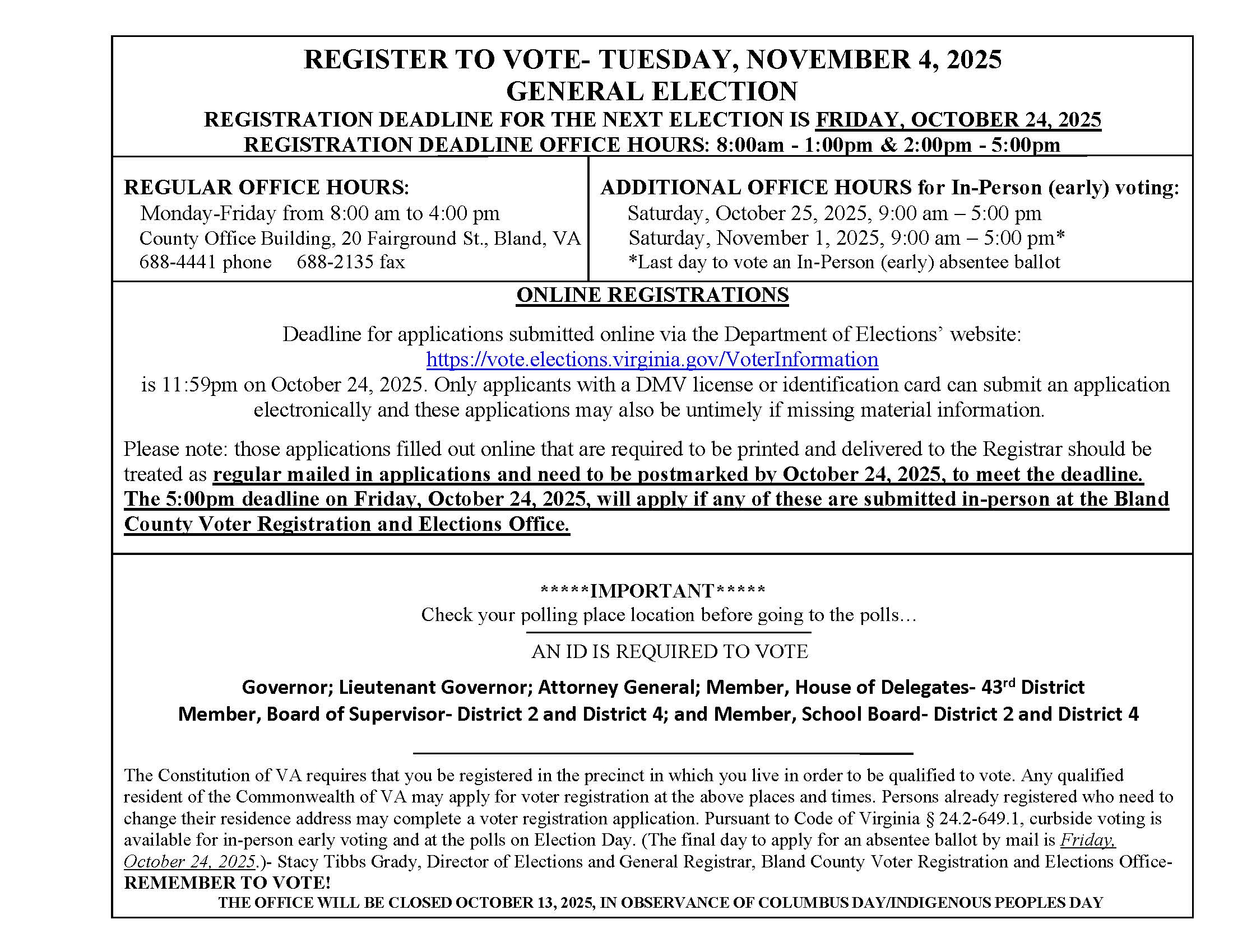 Registration and Absentee Ad_110425