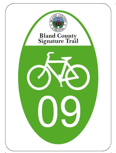Bland County Signature Trail Marker