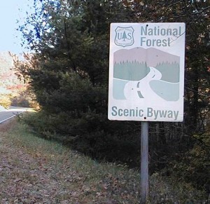 Scenic Byway in Jefferson National Forest